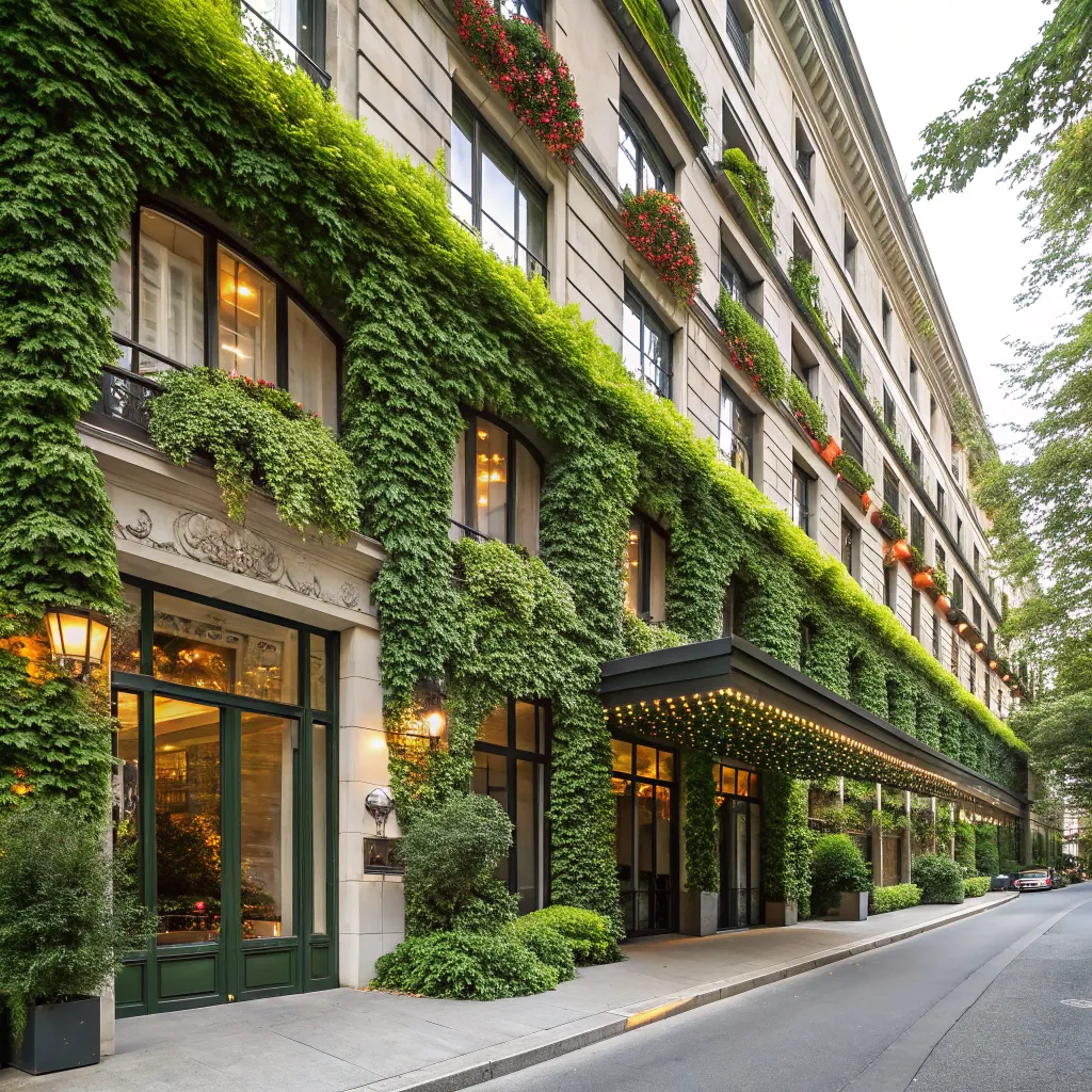 Hotel Greenery Facade